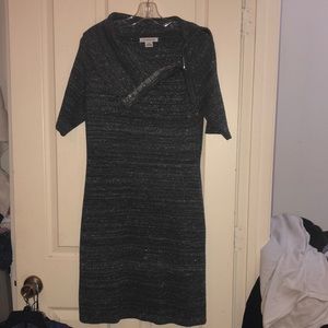 Gray shimmery dress